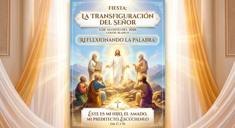 6 de agosto del 2026 A reflexionando la palabra